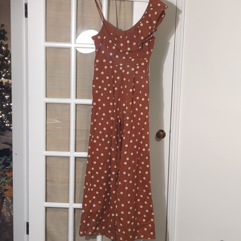 ANTHROPOLOGIE maeve jumpsuit - size 8 - Picture 8 of 8